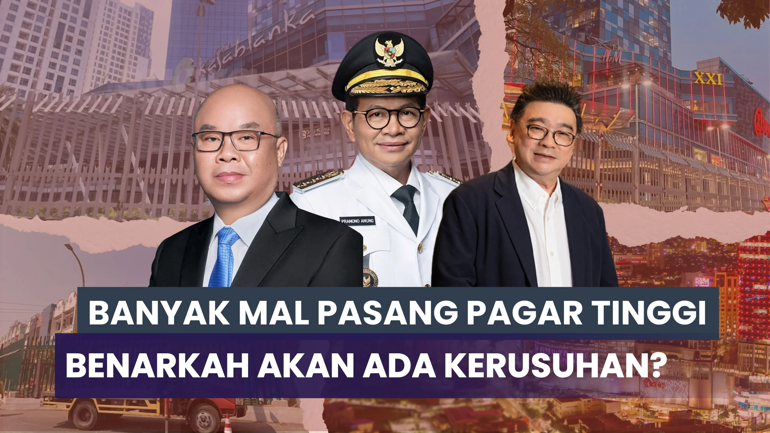 Mall Pasang Pagar Tinggi, Benarkah Akan Terjadi Kerusuhan?