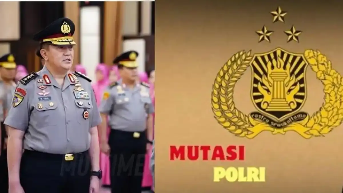 Mutasi Polri Terbaru: Daftar Kapolres dan Jenderal Bintang Tiga