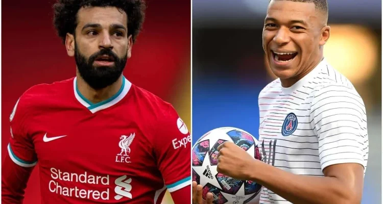 Pemain Bintang Mohamed Salah dan Kylian Mbappe Raih Prestasi di Dunia Sepakbola