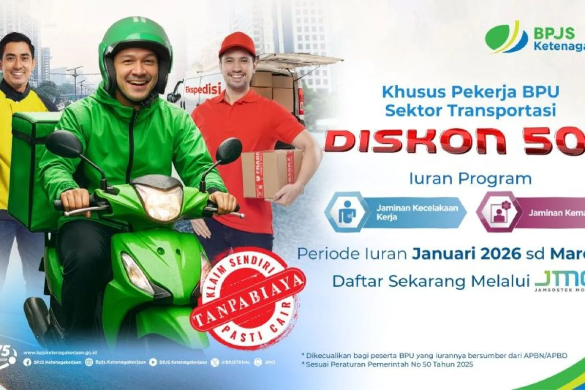 Pemerintah Beri Diskon 50% Iuran JKK-JKM Bagi Pekerja Informal Sektor Persampahan
