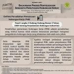 Pemutusan Hubungan Kerja dan Ketidakpastian Ekonomi: Tantangan Baru Bagi Pekerja