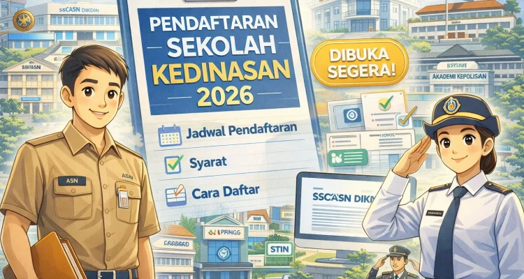 Pendaftaran CPNS dan Sekolah Kedinasan 2026: Syarat, Tahapan, dan Cara Daftar
