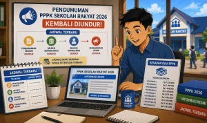 Pengumuman Hasil Seleksi CAT PPPK Sekolah Rakyat 2026 Diundur, Ini Jadwal Terbarunya