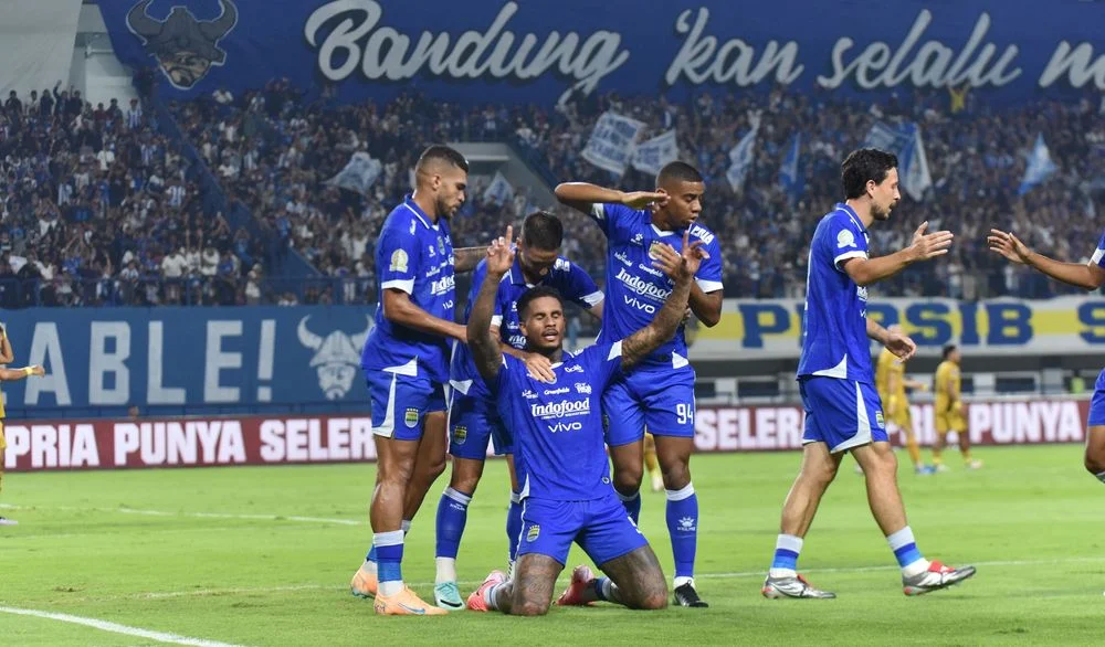 Persib Bandung Menang Telak Atas Tampines Rovers, Ramon Tanque dan Balsa Sekulic Jadi Pahlawan
