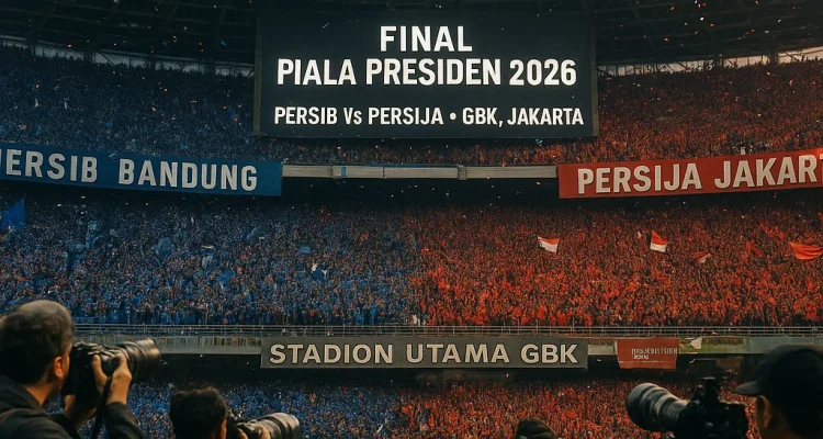 Persib Bandung Siap Tantang Persija Jakarta di Piala Presiden 2026