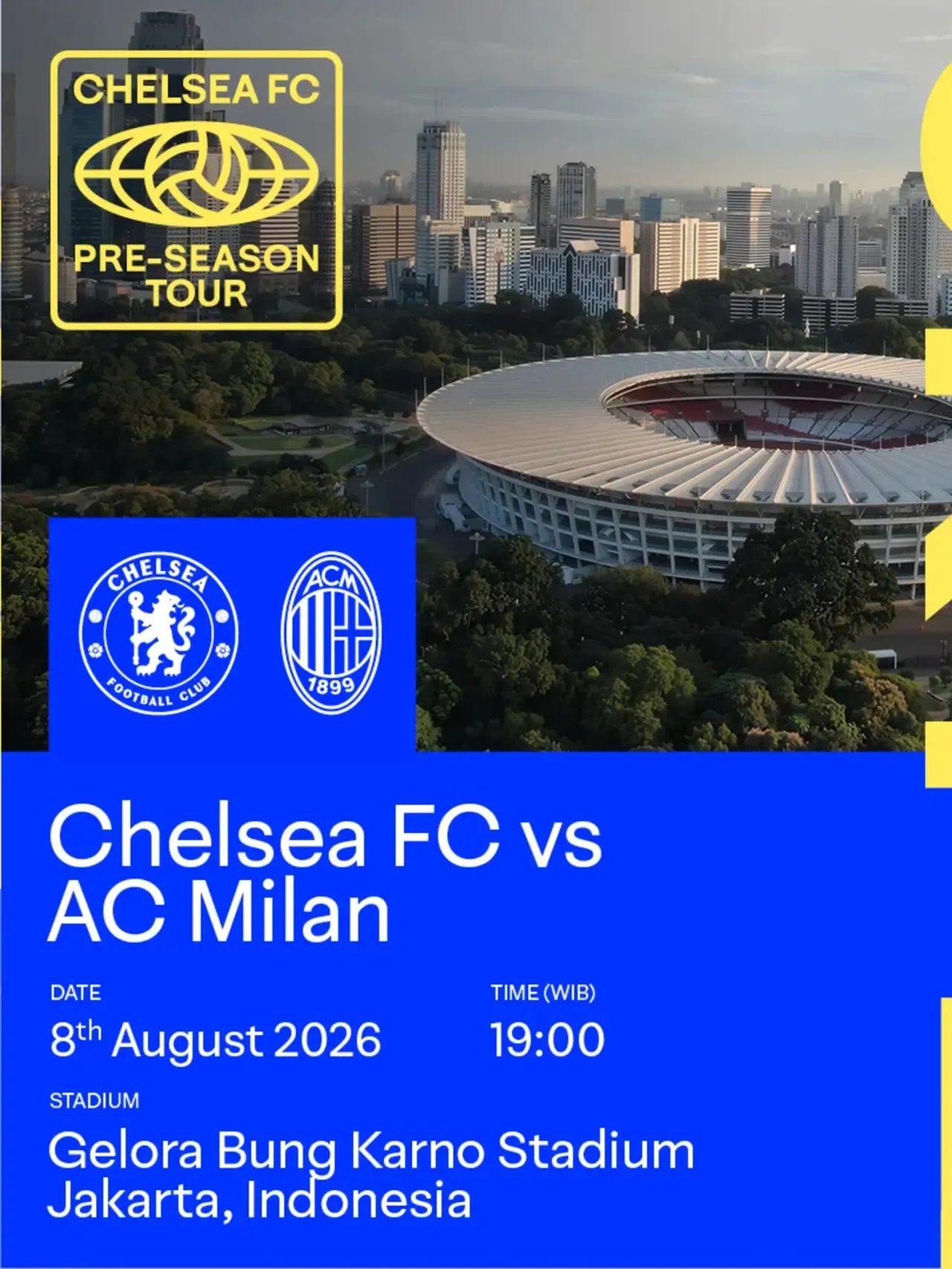 Pertandingan Chelsea vs AC Milan Jadi Pengalihan Duka Timnas Indonesia