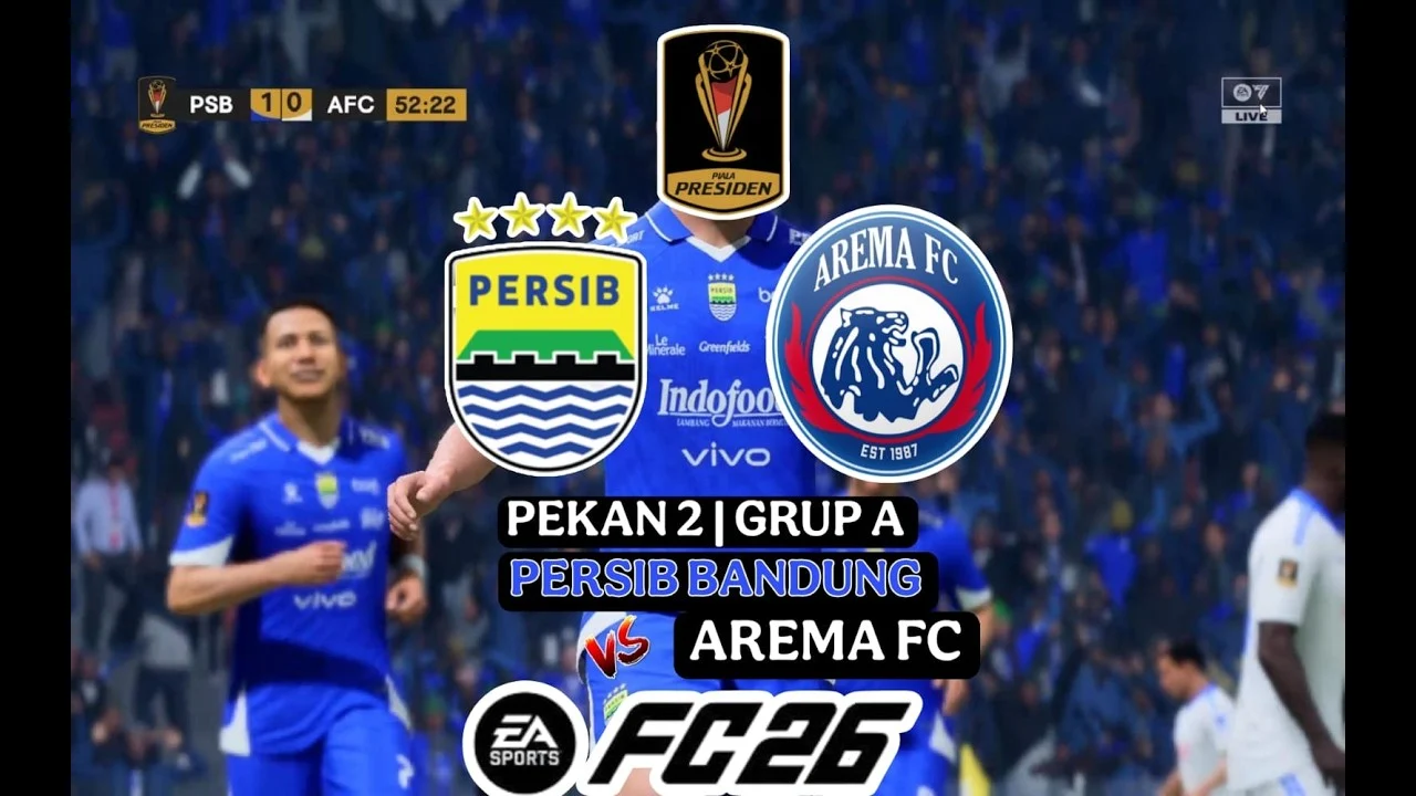 Piala Presiden 2026: Persib Bandung dan Arema FC Menanti Lawan di Semifinal