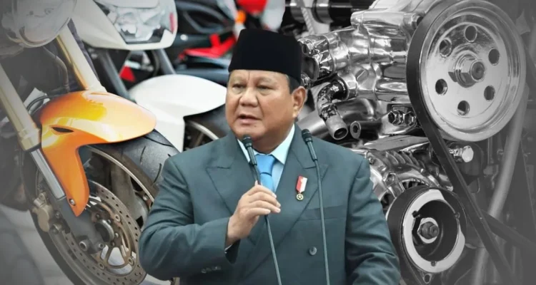 Prabowo Tinjau Motor Listrik Nasional dan Atraksi Udara HUT ke-81 RI