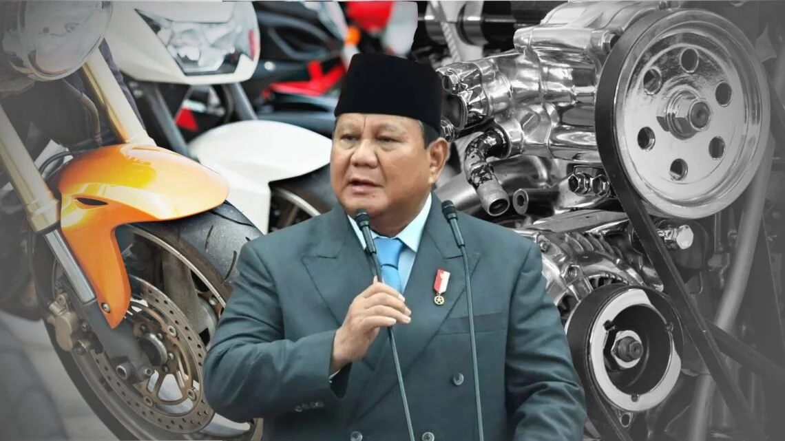 Prabowo Tinjau Motor Listrik Nasional dan Atraksi Udara HUT ke-81 RI