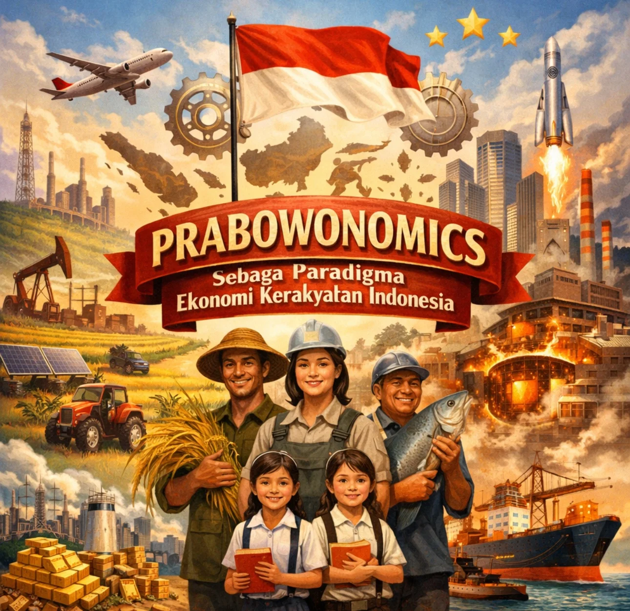 Prabowonomics: Membangun Ekonomi Indonesia Melalui Koperasi dan Kepercayaan Diri