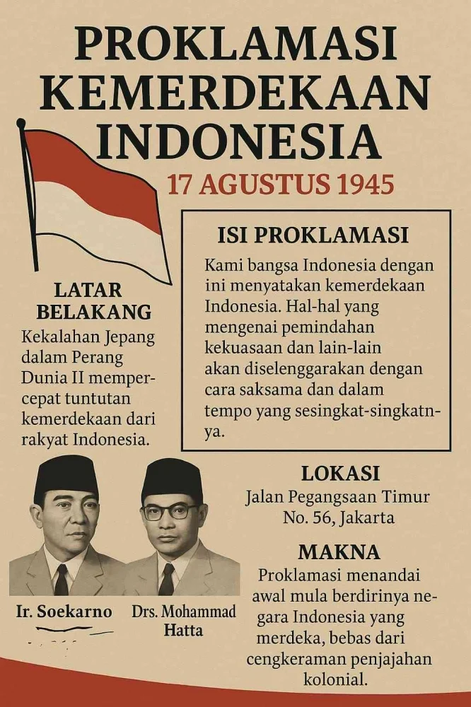 Proklamasi Kemerdekaan Indonesia: Sejarah dan Makna yang Dalam