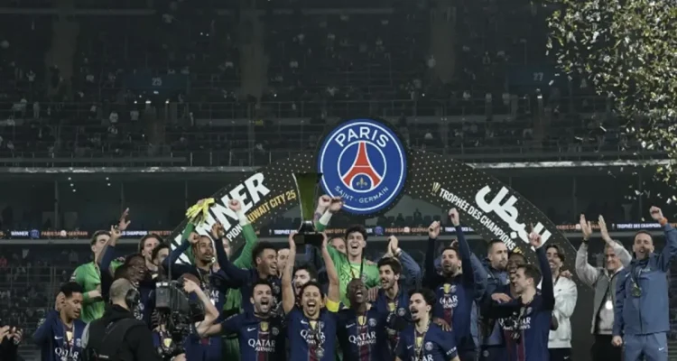 PSG Juara Piala Super Eropa 2026, Desire Doue Pemain Terbaik Setelah Cetak Gol Penentu