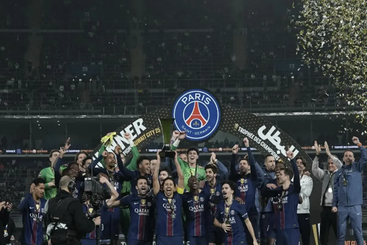 PSG Juara Piala Super Eropa 2026, Desire Doue Pemain Terbaik Setelah Cetak Gol Penentu