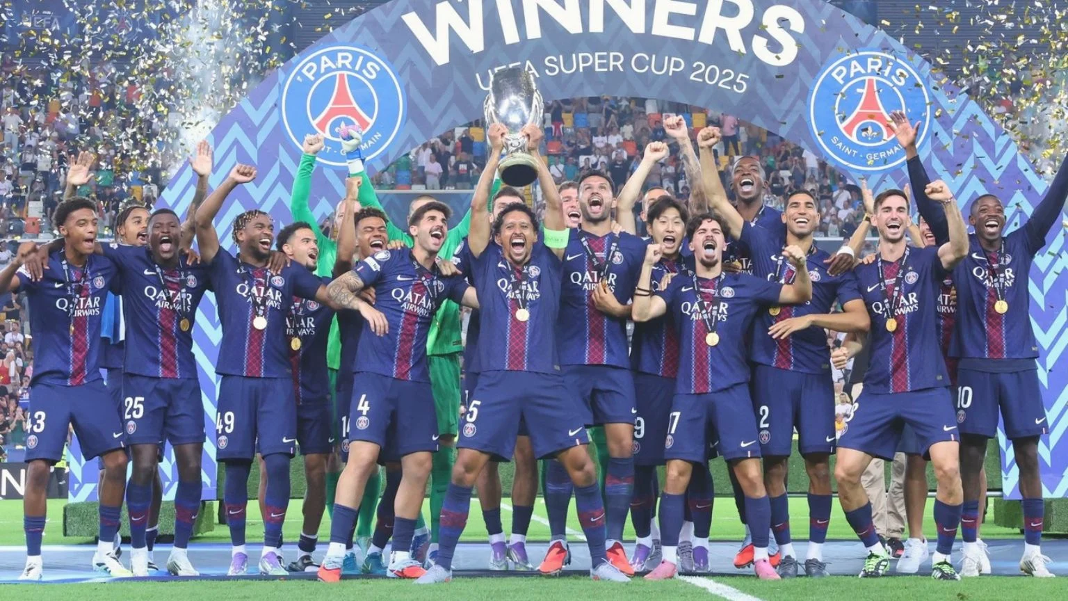 PSG Pertahankan Piala Super Eropa 2026, Juventus Incar Kiper Baru