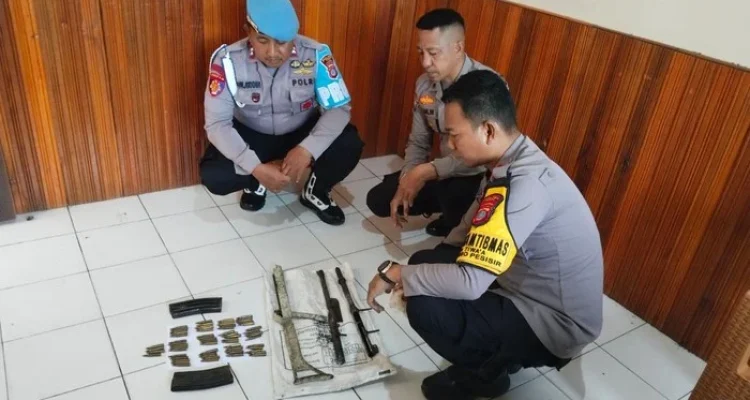 Puluhan Senjata dan Amunisi Ditemukan Lagi di Sekolah Islam Harapan Ibu