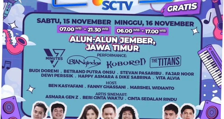 SCTV Hadirkan Berbagai Acara Menarik, dari Sinetron hingga Karnaval