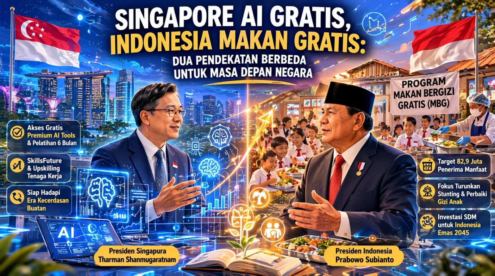 Singapura dan Indonesia: Dua Negara dengan Dinamika yang Berbeda