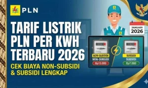 Tarif Listrik PLN per kWh Agustus 2026: Rincian dan Penjelasan Lengkap