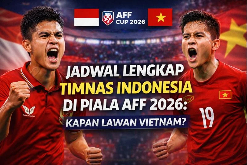 Timnas Indonesia Terpeleset Lawan Vietnam di Piala AFF 2026